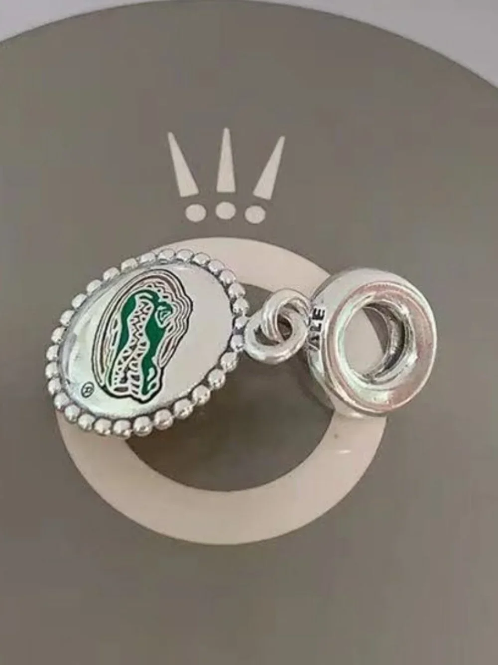 Pandora Florida Charm Alligator Charm USA Charm US Charm Travel Charm